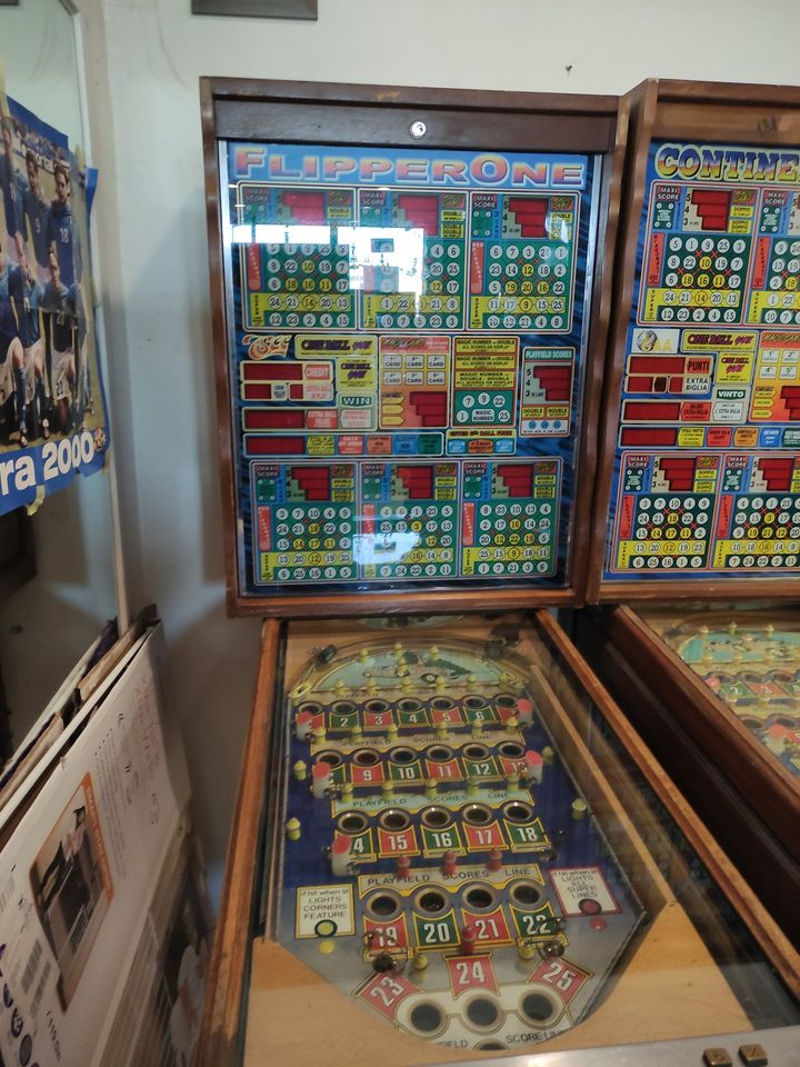 A pinball machine in a store

Description automatically generated with low confidence